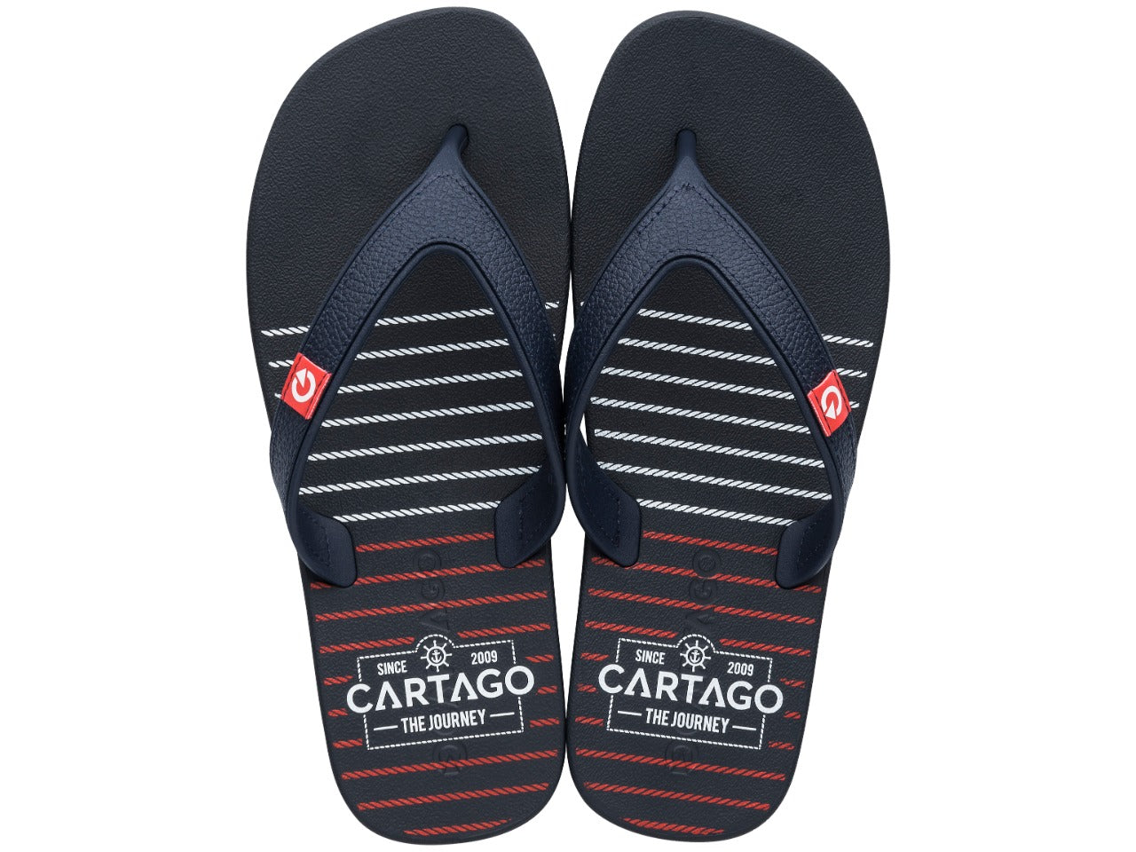 SANDALIAS CARTAGO DAKAR AD HOMBRE AZUL Negro/Azul, 43/44