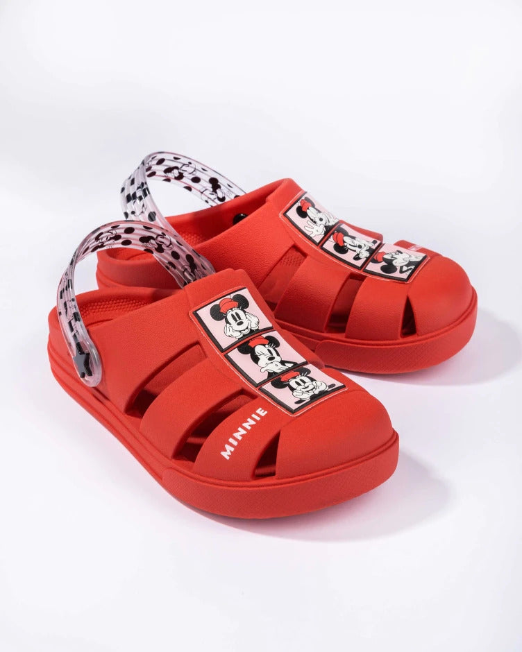 BABUCHA DISNEY FUN PIC MINNIE Rojo, 32/33