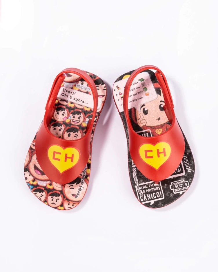 SANDALIAS CHAPULIN COLORADO CUTE NIÑO Rojo/Amarillo, 25