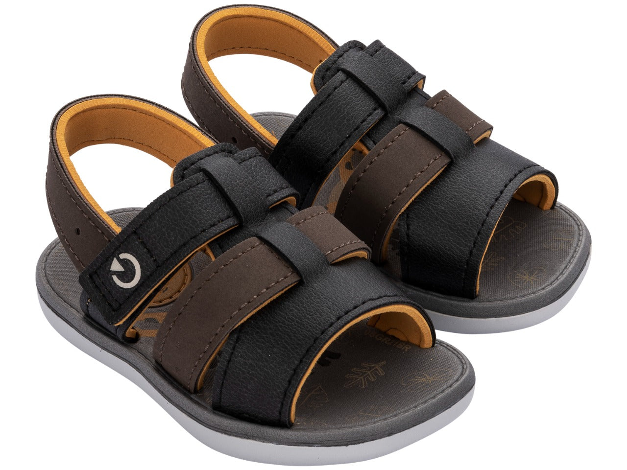 SANDALIAS CARTAGO LINZ BABY NIÑO Negro/Marron, 25