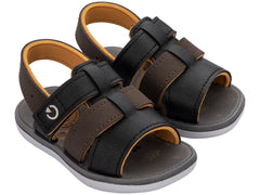 SANDALIAS CARTAGO LINZ BABY NIÑO Negro/Marron, 25