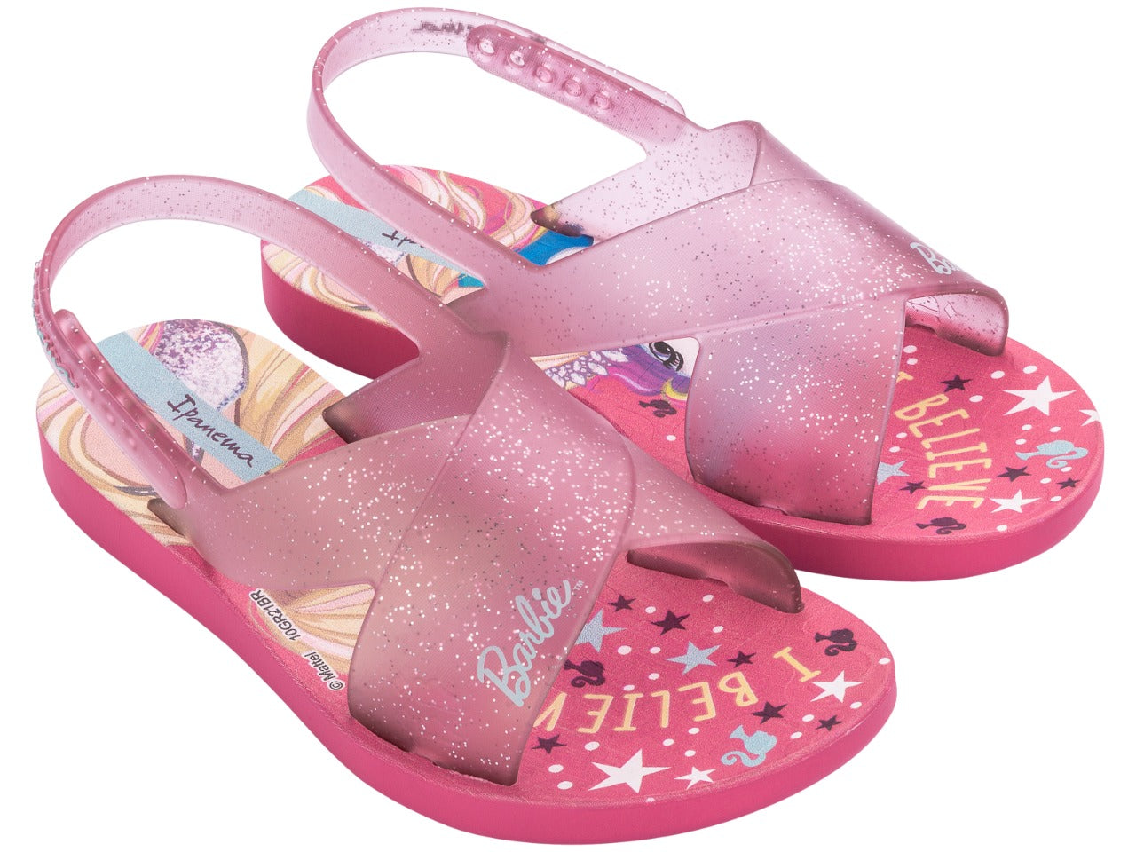 SANDALIAS IPANEMA NIÑA BARBIE II Rosa claro, 34