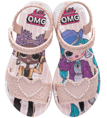 SANDALIAS NIÑA LOL OMG Beige, 25