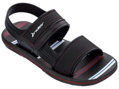 SANDALIAS RIDER IV NIÑO LINEAS Negro, 35/36
