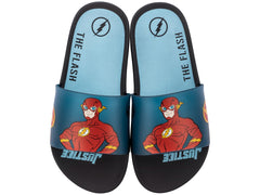 SANDALIAS LIGA DE LA JUSTICIA SLIDE REFRESH NIÑO AZUL Negro/Azul, 32/33