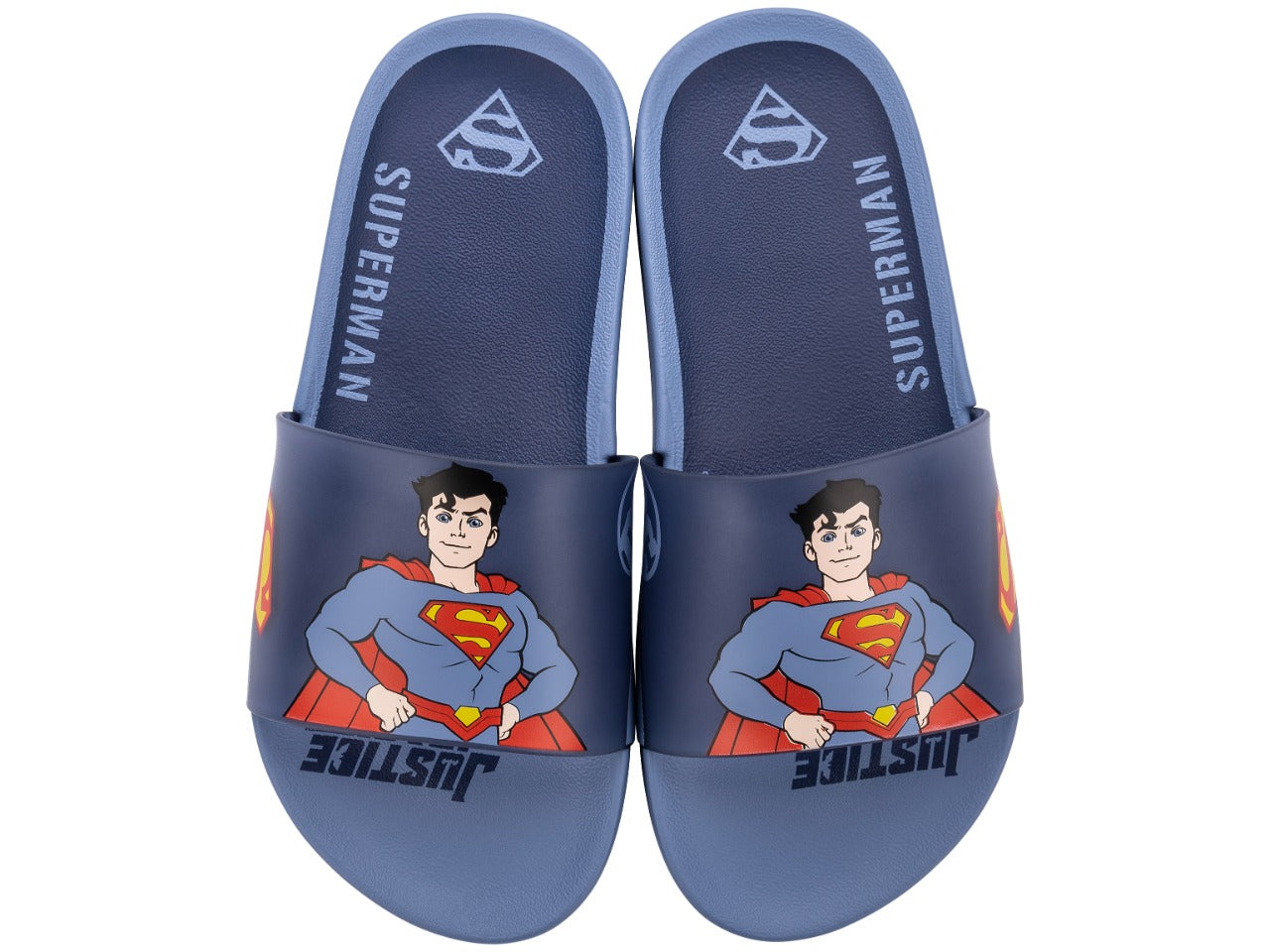 SANDALIAS LIGA DE LA JUSTICIA SLIDE REFRESH NIÑO Azul, 32/33