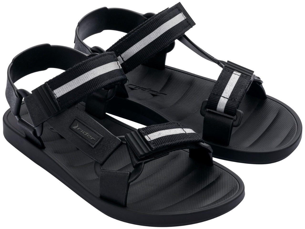 SANDALIAS RIDER FREE PAPETE HOMBRE Negro/Gris, 43/44