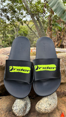 SANDALIAS VERDE RIDER SLIDE HOMBRE