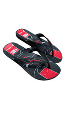 SANDALIAS HOMBRE RIDER NBA CHICAGO BULLS NEGRO ROJO