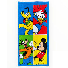 TOALLA TELARY DISNEY MICKEY DONALD, PLUTO Y GOOFY