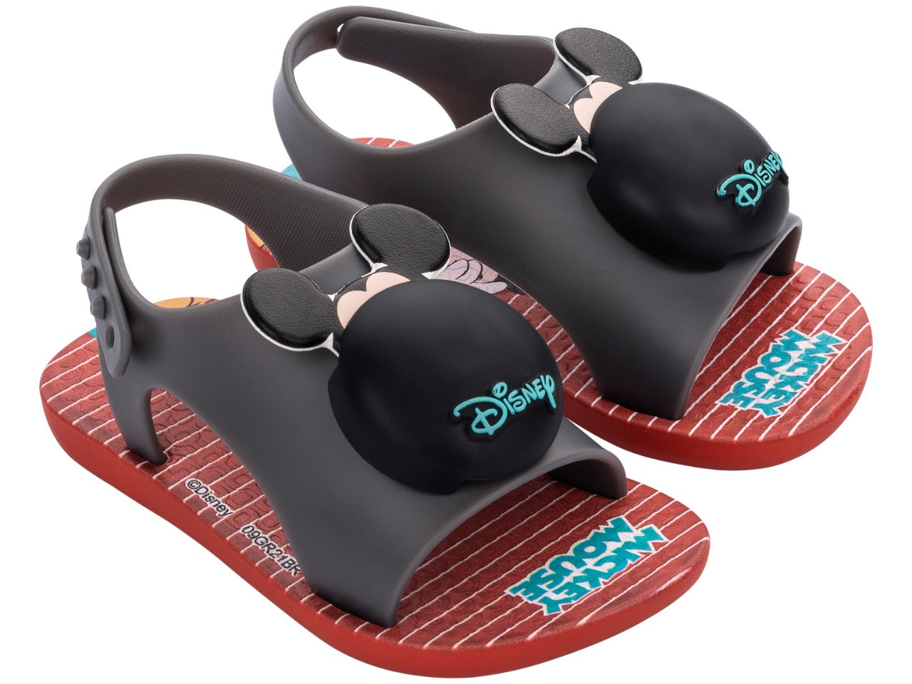 SANDALIAS IPANEMA BRINCAR DISNEY MICKEY NIÑO Rojo/Negro, 19