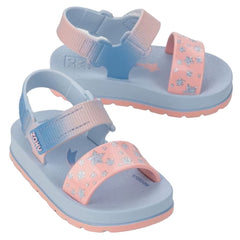 moderna print azul hielo