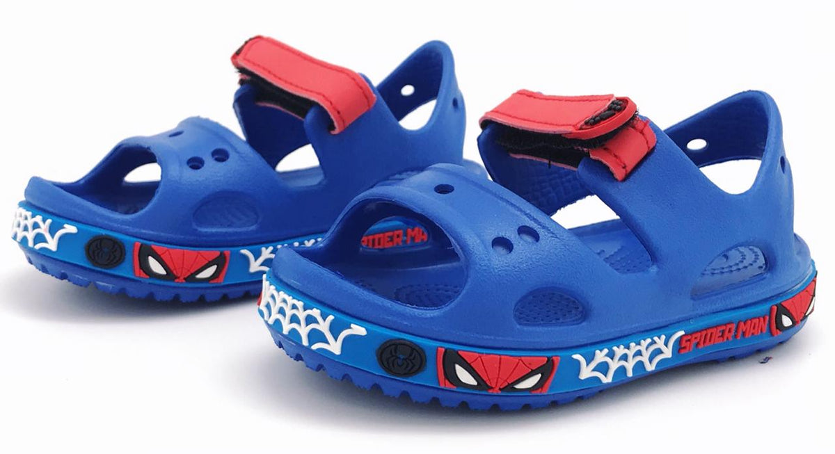SANDALIAS TRAVEL BANDA SPIDERMAN NIÑO Azul/Rojo, 24