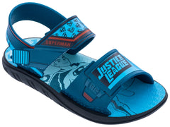 SANDALIAS SUPERMAN LIGA DE LA JUSTICIA INF NIÑO Azul, 23/24