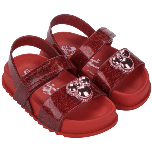 SANDALIAS POP DISNEY MINNIE NIÑA BABY ROJO