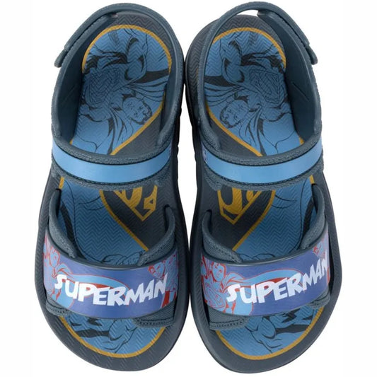 DC COMICS LIGA DE LA JUSTICIA SANDALIAS SUPERMAN NIÑO